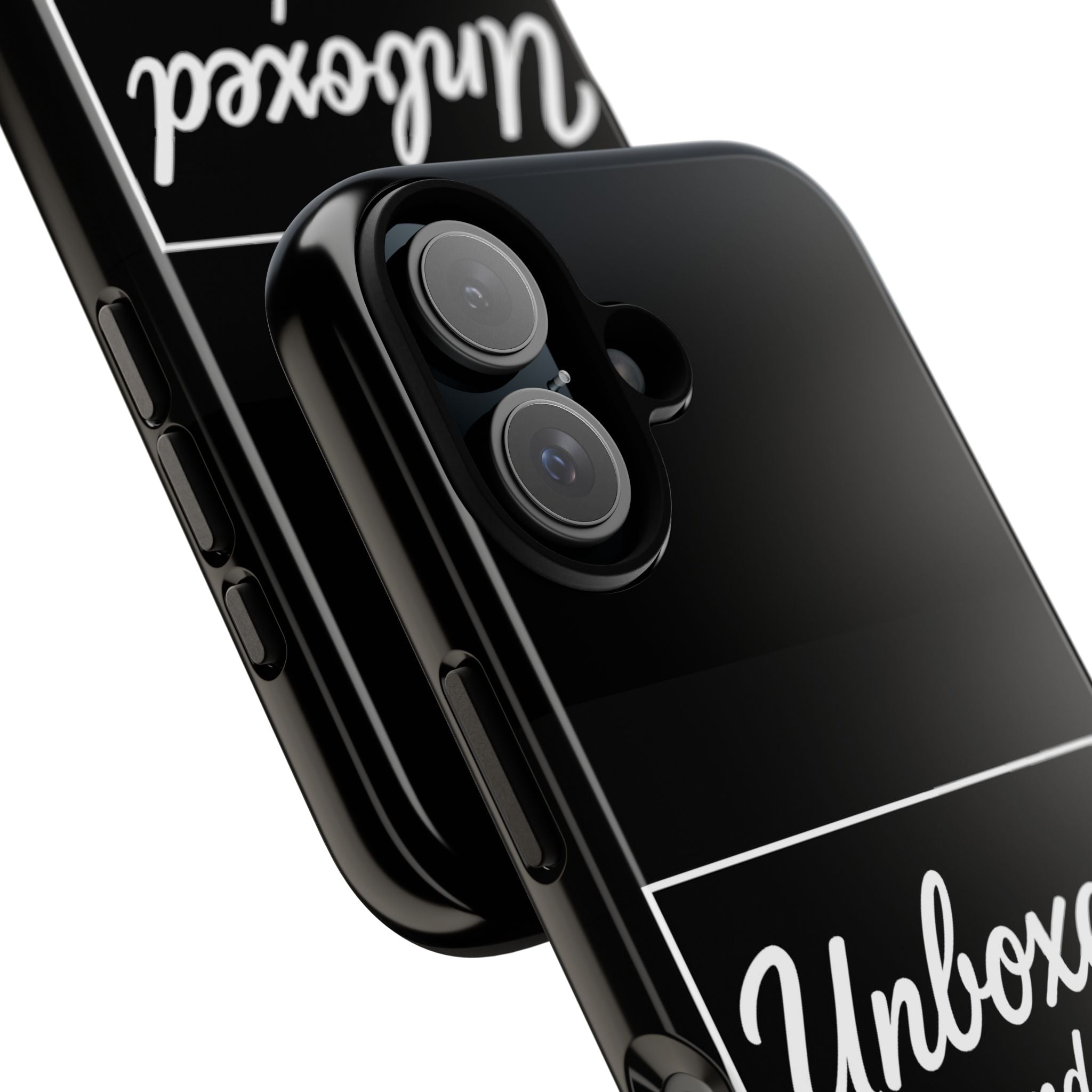 Unboxed and Unlabeled Phone Case | Tough Phone Cover, Customizable Case, Smartphone Protection, Unique Gift, Trendy Accessory