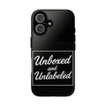 Unboxed and Unlabeled Phone Case | Tough Phone Cover, Customizable Case, Smartphone Protection, Unique Gift, Trendy Accessory