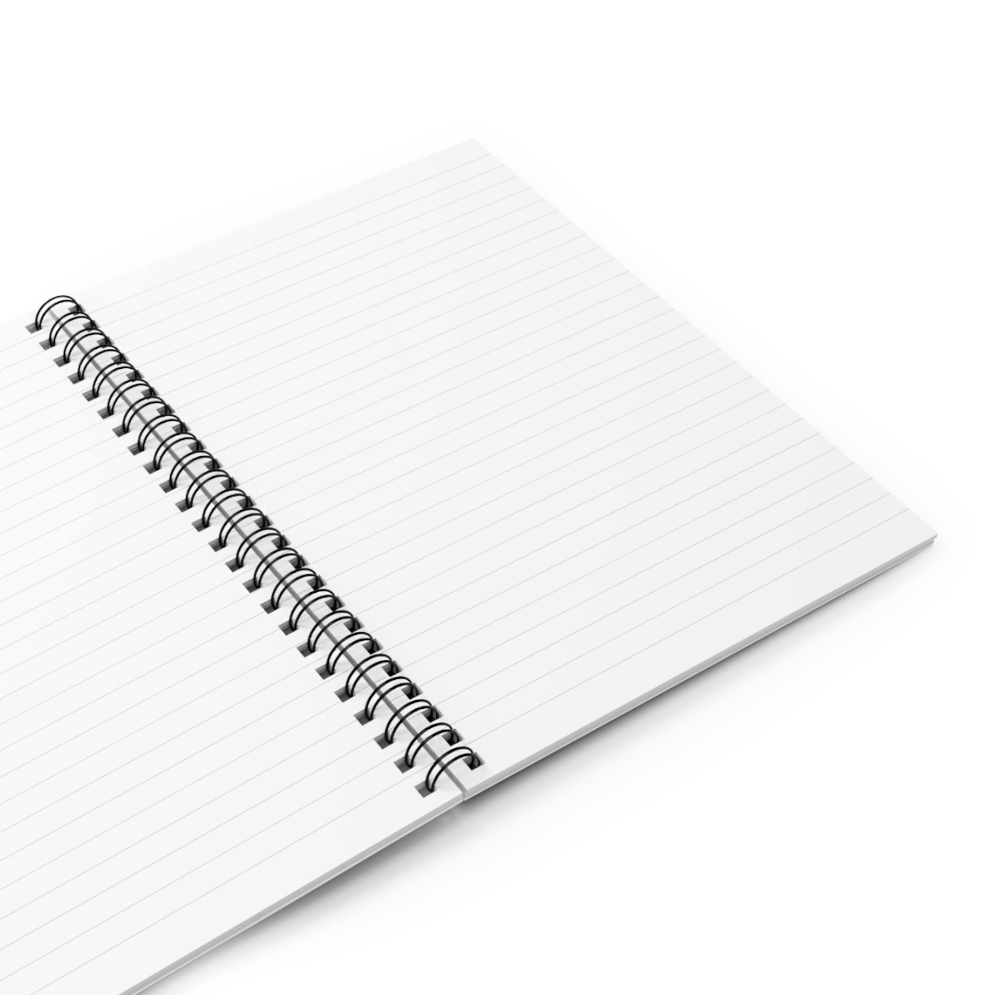 Unboxed and Unlabeled Spiral Notebook | Perfect for Journaling, Note-taking, Gift for Students, Minimalist Design, Black Aesthetic